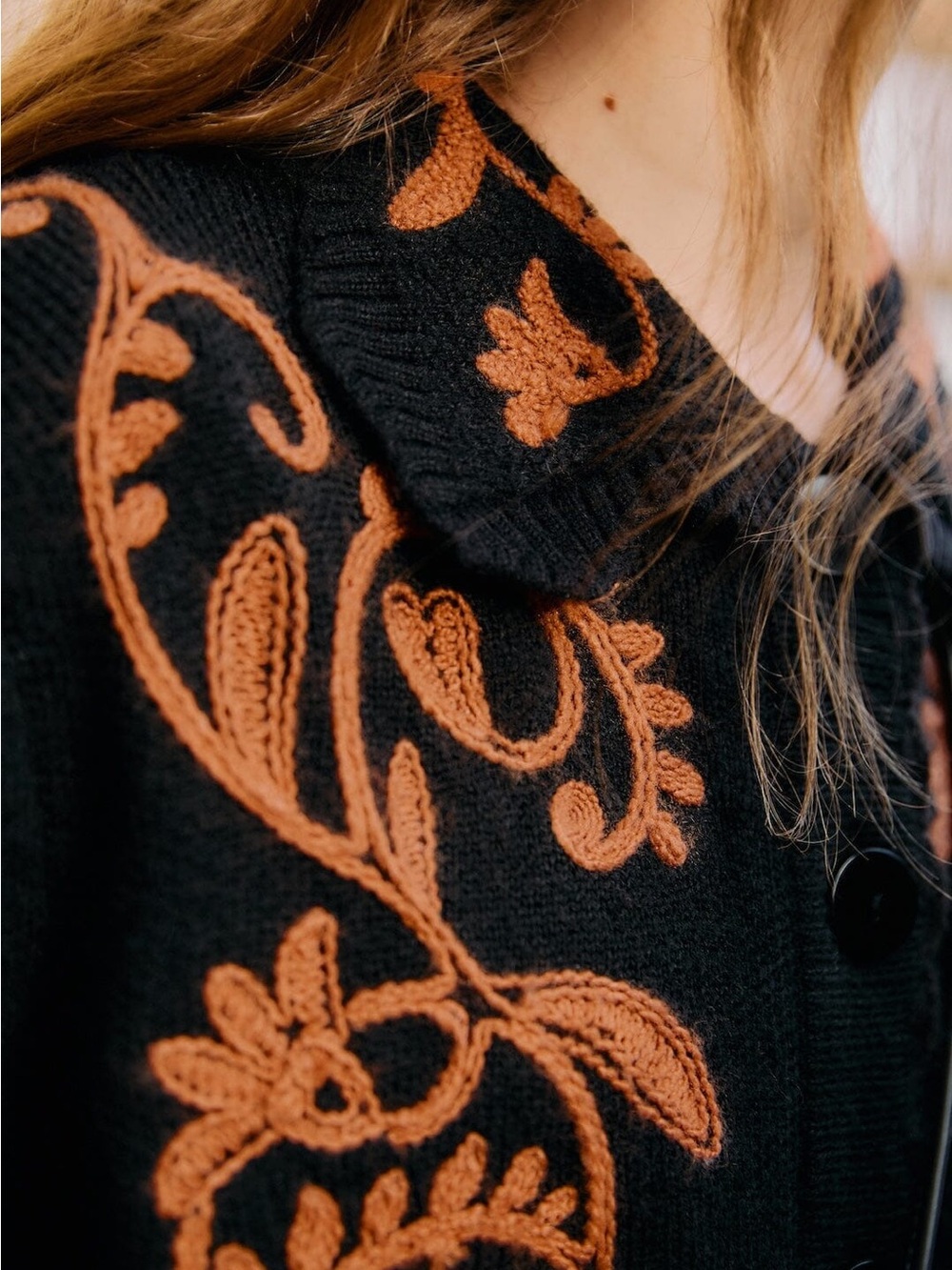 NWT Size XL - Farm Rio Cornely Ainika Cardigan Sweater - Picture 6 of 13